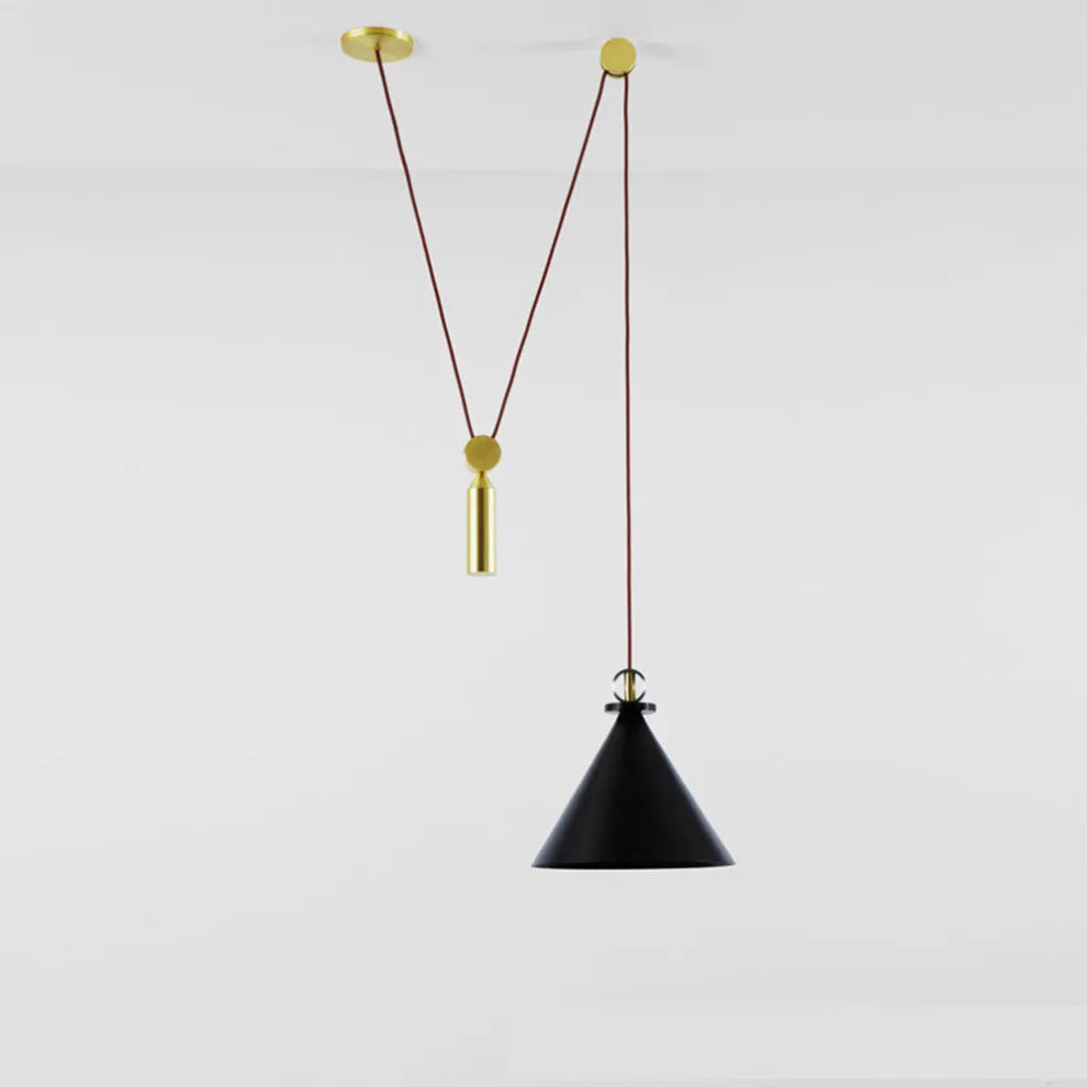 Suspension  à Poulie Contemporaine