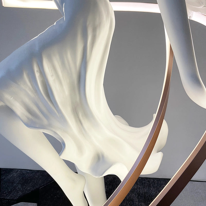 Sculpture Danseuse Lumineuse Abstraite