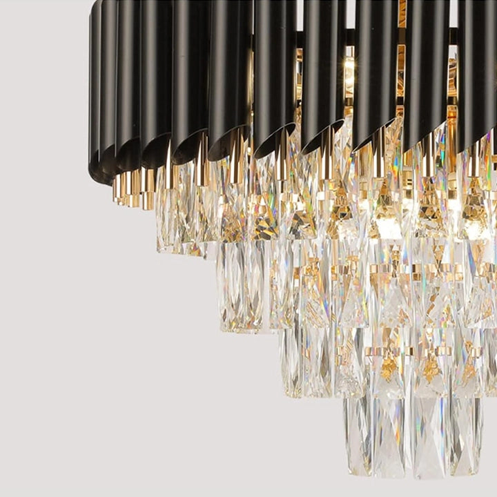Lustre cristal  traditionnel (Black)