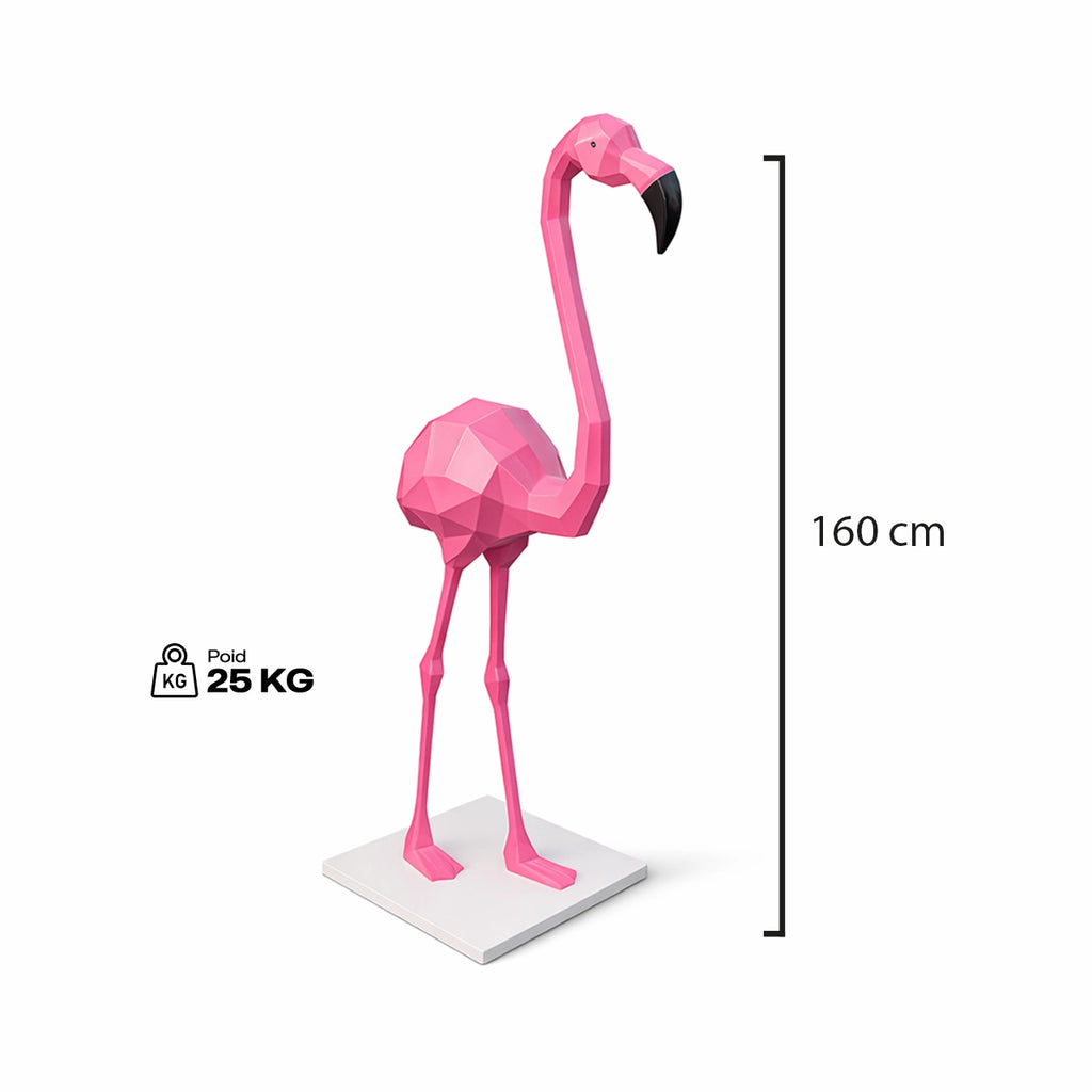 Sculpture Flamant Rose – Intérieur & Extérieur