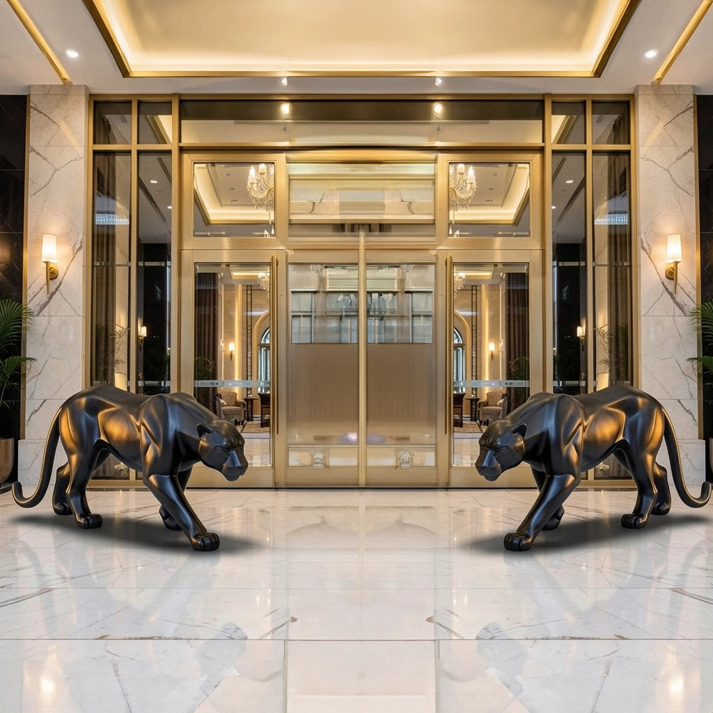 Sculpture Panthère Design – Intérieur & Extérieur