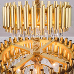 Lustre traditionnel  Cristal (gold)