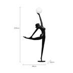 Lampadaire Danseuse Équilibre