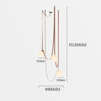 Suspension en Cuir Créatif Italien