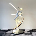 Sculpture Danseuse Lumineuse Abstraite