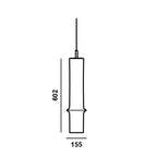 Suspension Lamp Bamboo Forest Composition S6M