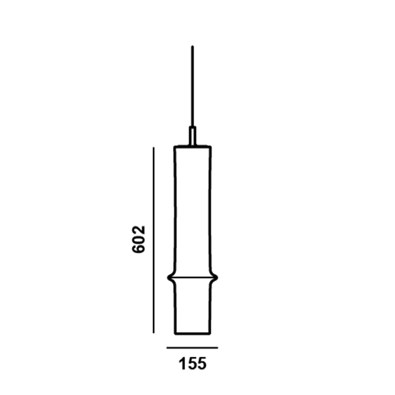 Suspension Lamp Bamboo Forest Composition S6M