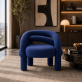Fauteuil Shibari Lounge bleu