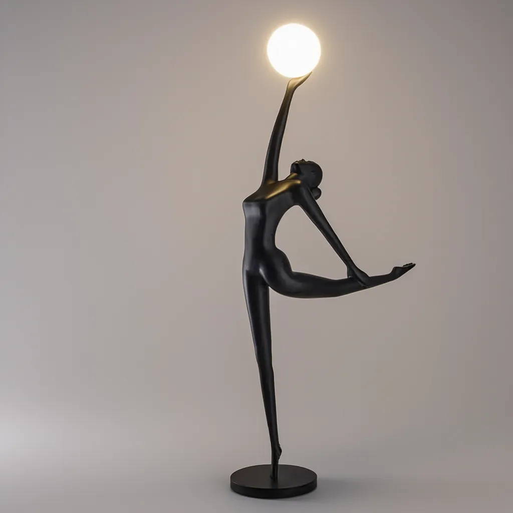 Lampadaire Danseuse Équilibre